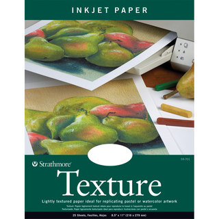 Strathmore Inkjet Paper Texture 8.5X11-80lb 25 Sheets