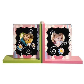 Adeco Decorative Child's Wooden Bookends (Set of 2)