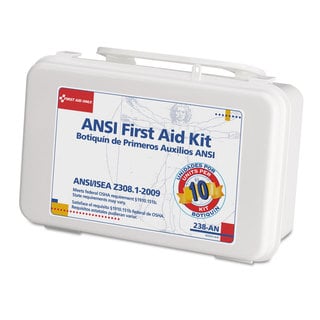 First Aid Only Ansi-Compliant First Aid Kit, 64-pieces, Plastic Case