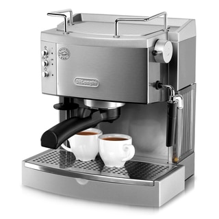 DeLonghi 15-Bar-Pump Stainless Steel Espresso Maker