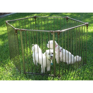 Crown Pet Heavy Duty Convertible Metal Pet Exercise Pen