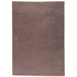 M.A.Trading Hand-tufted Tripoli Grey New Zealand Wool Rug (4'6x 6'6)