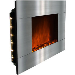 Golden Vantage 36-inch OS510GPB-GV Wall Mount Indoor Electric Fireplace Heater