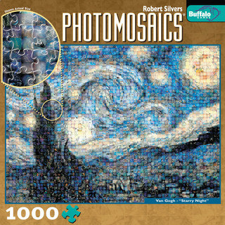 Photomosaics Jigsaw Puzzle - Starry Night: 1000 Pcs