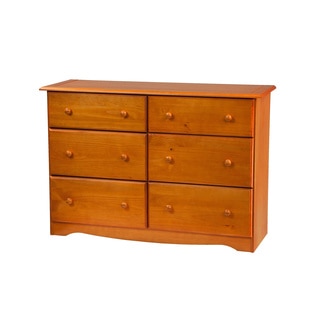 Palace Imports Solid Wood 6-Drawer Double Dresser