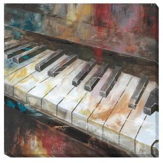 Nan 'My Piano' Canvas Art
