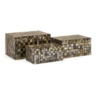 Noida Mosaic Boxes (Set of 3)