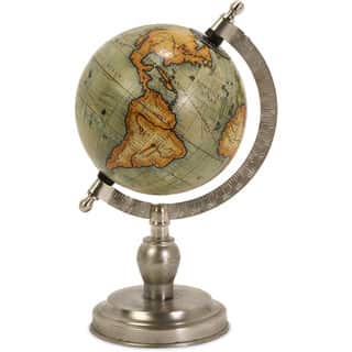 Colombo Small Globe With Nickel Finish Base