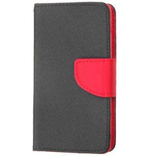 INSTEN Leather Wallet Folio Book-Style Flip Phone Case Cover With Stand For LG Optimus F6