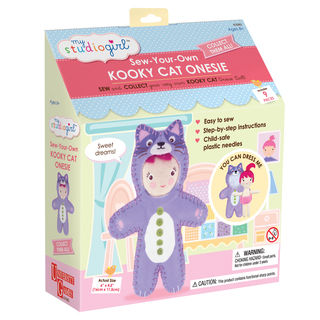 My Studio Girl Sew-Your-Own Kooky Cat Bodysuit
