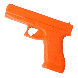 Rubber Compact 17 Training Gun Safety Orange Trainer