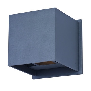 Alumilux E41308-BZ Grey Box Aluminum Wall Sconce