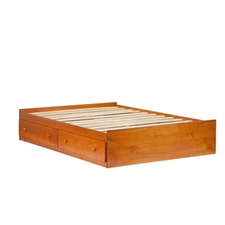 Kansas Solid Wood Full Size Storage Bed