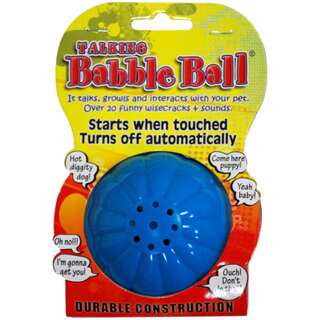 Large Talking Babble Ball-Blue