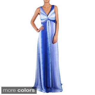 DFI Women's Colorful Twist Evening Gown