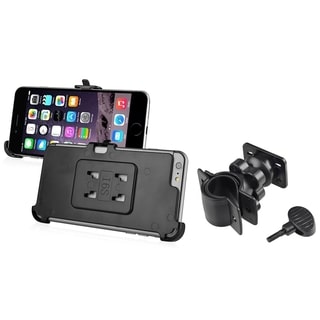 INSTEN Black Bicycle Air Vent Phone Holder Mount With Phone Holder Plate For Apple iPhone 6 Plus/ iPhone 6+ 5.5-inch