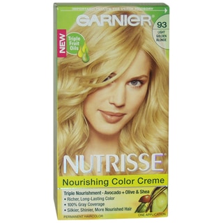 Garnier Nutrisse Nourishing Color Creme #93 Light Golden Blonde Hair Color