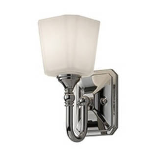 Concord Polished Nickel 1-light Wall Sconce