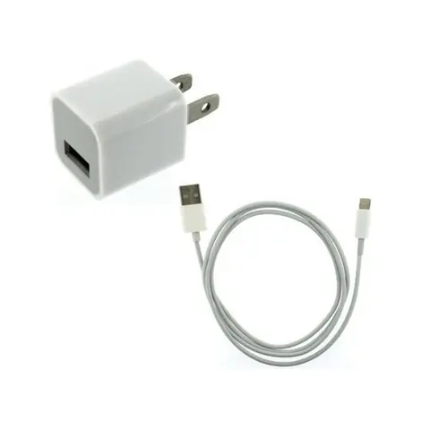 Apple Original Home Charger Adapter USB Cable
