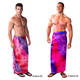 1 World Sarongs Men's Tie-dye Sarong (Indonesia) - Thumbnail 9
