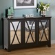 Simple Living Reflections Black Buffet/ Console - Thumbnail 0