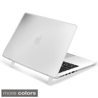 Insten Plain Rubberized Hard Snap-on Case Cover for Apple Macbook Pro with Retina Display 15-inch/13-inch