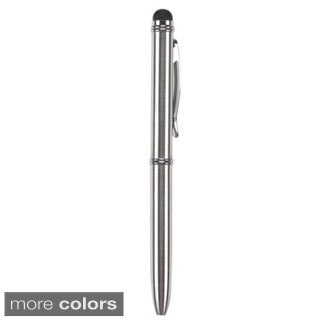 INSTEN Universal 2-in-1 Stylus Pen With Black/Red Ball Pens For IPad IPhone IPod Tablet