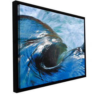 ArtWall Dean Uhlinger 'Kern River Flow' Floater Framed Gallery-wrapped Canvas