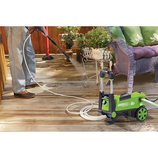 Earthwise Electric Pressure Washer, 1650 PSI with Dual Operation and Built-in Detergent Tank