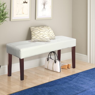 CorLiving Fresno 12-panel Bench in Leatherette
