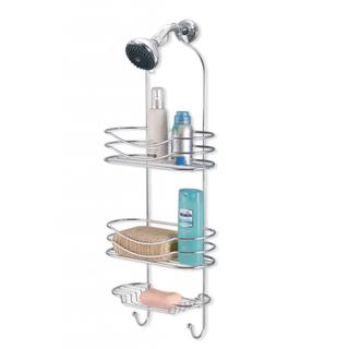 Three Tier Shower Caddy with Hooks