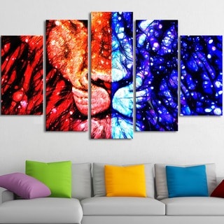 King of the Jungle' Canvas Wall Art