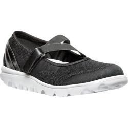 Women's Propet TravelActiv Mary Jane Black Nylon Mesh/Polyurethane