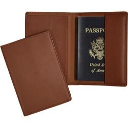 Royce Leather RFID Blocking Passport Jacket 200-5 Tan