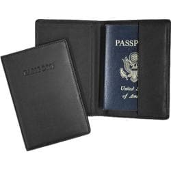 Royce Leather RFID Blocking Passport Jacket 203-5 Black