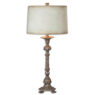 Uttermost Ballena 1-light Stone Gray Buffet Table Lamp