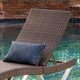 San Marco Outdoor Wicker Chaise Lounge by Christopher Knight Home