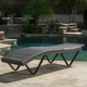 San Marco Outdoor Wicker Chaise Lounge by Christopher Knight Home