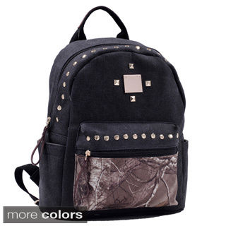 Realtree Studded Canvas Camo Backpack