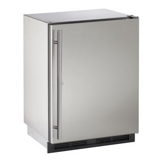 U-Line 1000 Series 1224 - 24 Inch Outdoor Stainless Steel Refrigerator