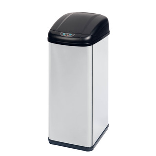 Honey Can Do Stainless Steel Sensor Operated 52-liter Trash Can