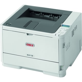 Oki B412dn LED Printer - Monochrome - 1200 x 1200 dpi Print - Plain P