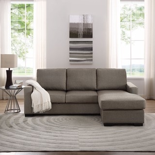the-Hom Colton Linen Sectional Sofa with Reversible Chaise