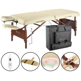 Master Massage Heated Top 30-inch Del Ray Massage Table Package