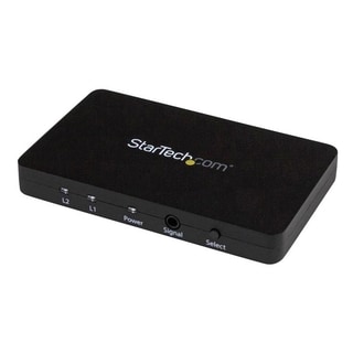 StarTech.com 2-Port HDMI automatic video switch w/ aluminum housing a