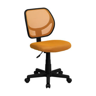 Offex Mid-back Orange Mesh Task Chair and Computer Chair