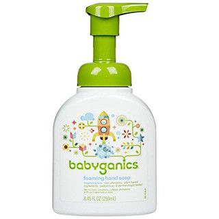 BabyGanics Fine and Handy Foaming Hand Soap 8.45-ounce (Fragrance-free)