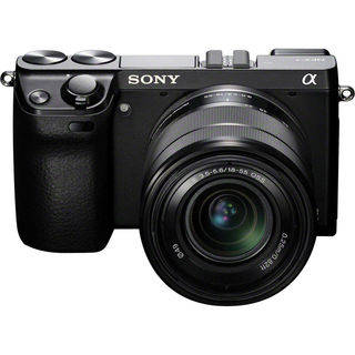 Sony NEX7 Black Digital Camera with 18-55mm Lens Manufacturer Refurbished