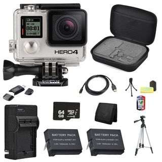 GoPro HERO4 Black Edition Camera 64GB Bundle