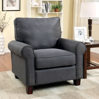 Furniture of America Kerra Modern Flax Club Chair